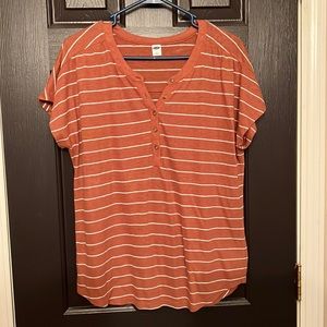 Old Navy Stripe Button (Breastfeeding friendly) top